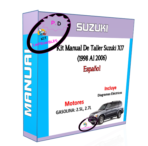 Manual De Taller Suzuki Xl7 (1998 Al 2006) En Español