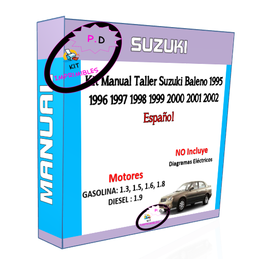 Manual De Taller Suzuki Baleno 1995 1996 1997 1998 1999 2000 2001 2002