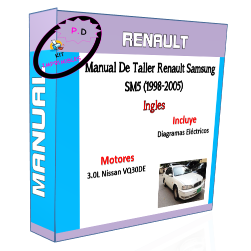 Manual De Taller Renault Samsung SM5 (1998-2005) Ingles