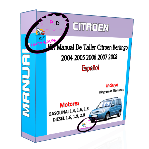 Manual De Taller Citroen Berlingo 2004 2005 2006 2007 2008