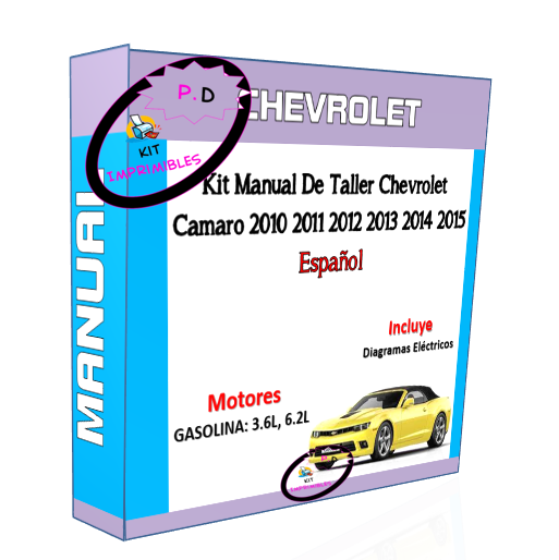 Manual Taller Chevrolet Camaro 2010 2011 2012 2013 2014 2015