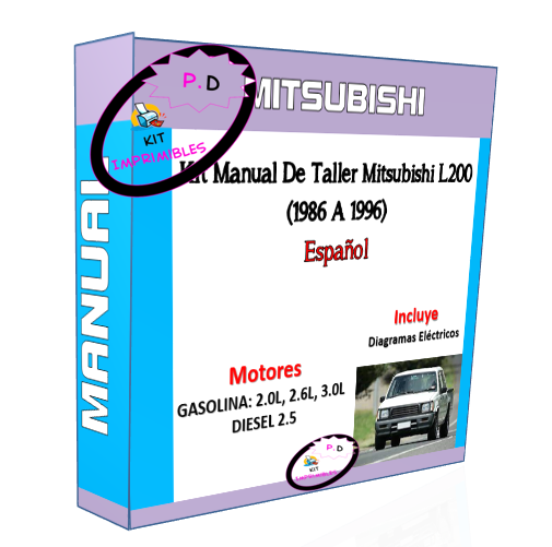 Manual De Taller Mitsubishi L200 (1986 A 1996) En Español