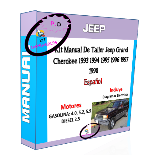 Manual Taller Jeep Grand Cherokee 1993 1994 1995 1996-1998