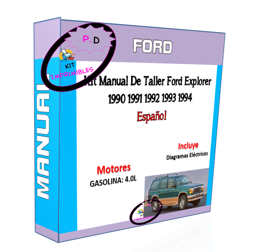 Manual De Taller Ford Explorer 1990 1991 1992 1993 1994 Esp.