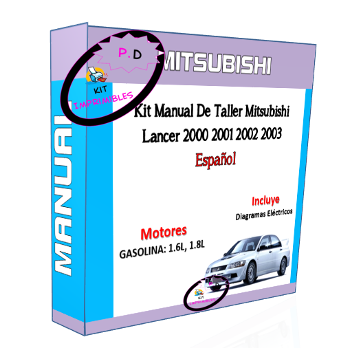 Manual De Taller Mitsubishi Lancer 2000 2001 2002 2003 Esp.