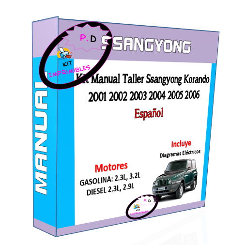 Ssangyong Korando Workshop Manual 2001 2002 2003 2004 2005-06
