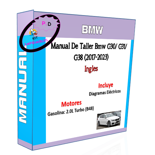 Manual De Taller Bmw G30/ G31/ G38 (2017-2023) Ingles