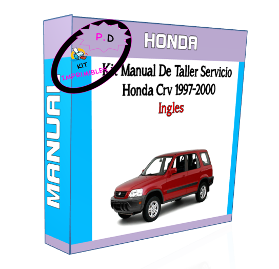 Manual De Taller Servicio Honda Crv 1997-2000 Ingles