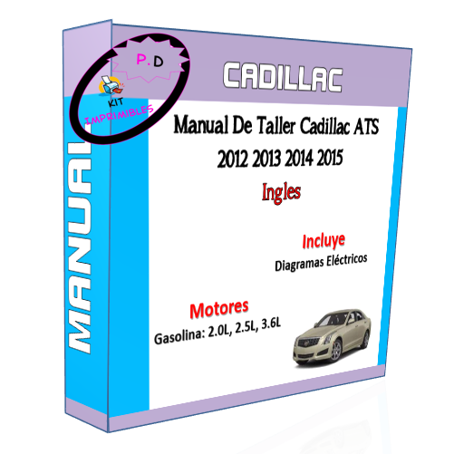 Manual De Taller Cadillac ATS 2012 2013 2014 2015 Ingles