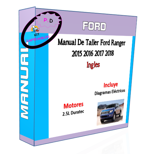 Manual De Taller Ford Ranger 2015 2016 2017 2018 Ingles