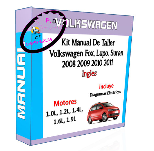 Manual Taller Volkswagen Fox,Lupo, Suran 2008 2009 2010 2011