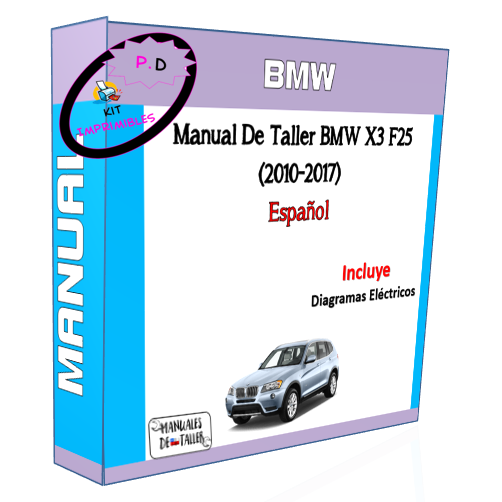 BMW X3 F25 (2010-2017) Workshop Manual In English