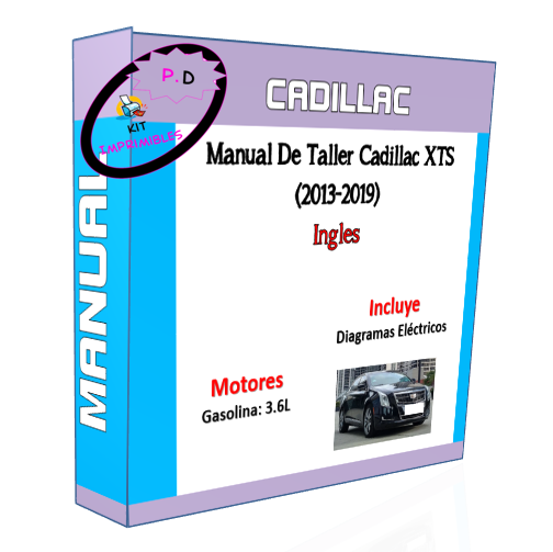 Manual De Taller Cadillac XTS (2013-2019) Ingles