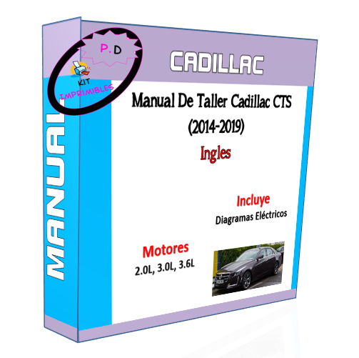 Manual De Taller Cadillac CTS (2014-2019) Ingles