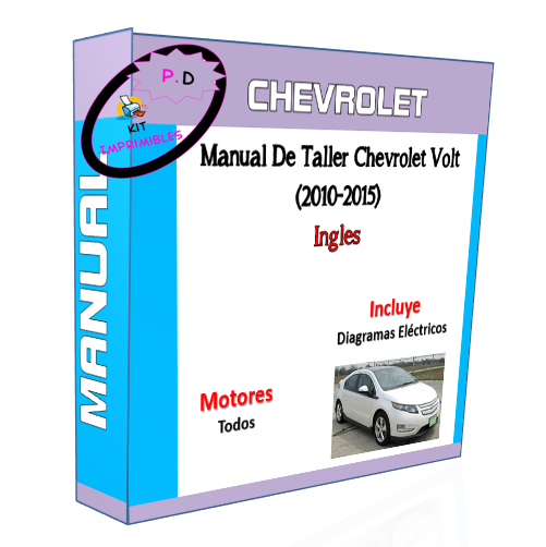 Manual De Taller Chevrolet Volt (2010-2015) Ingles