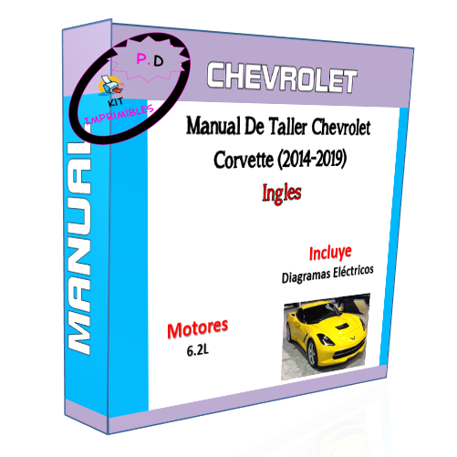 Manual De Taller Chevrolet Corvette (2014-2019) Ingles