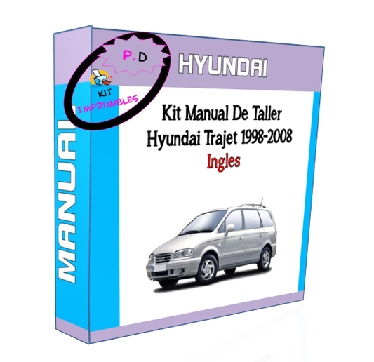 Manual De Taller Hyundai Trajet 1998-2008 Ingles