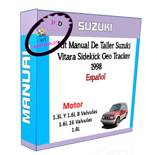 Manual De Taller Suzuki Vitara Sidekick Geo Tracker 1998