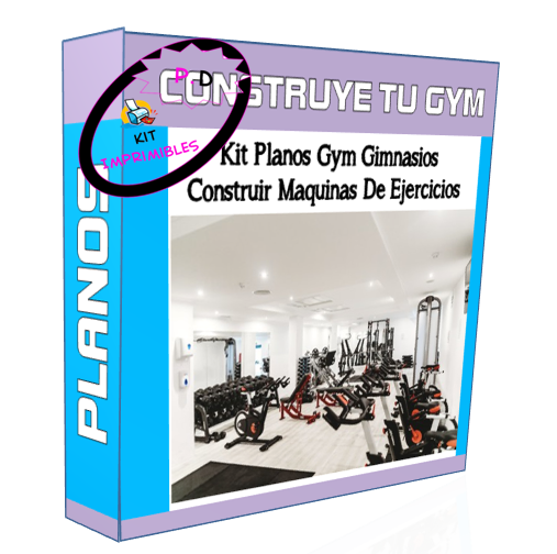 Kit Planos Gym Gimnasios Construir Maquinas De Ejercicios