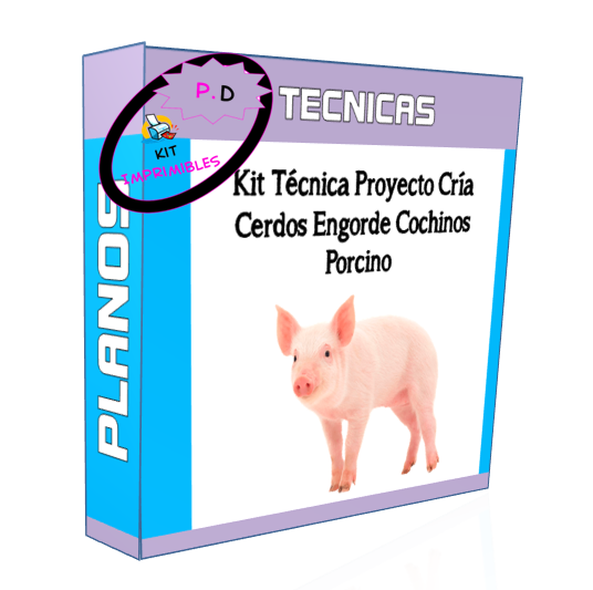 Technical Kit Project for Raising Pigs, Fattening Pigs, Porcine