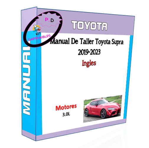 Manual De Taller Toyota Supra 2019-2023 Ingles