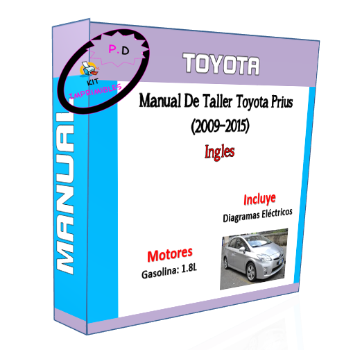 Manual De Taller Toyota Prius (2009–2015) Ingles