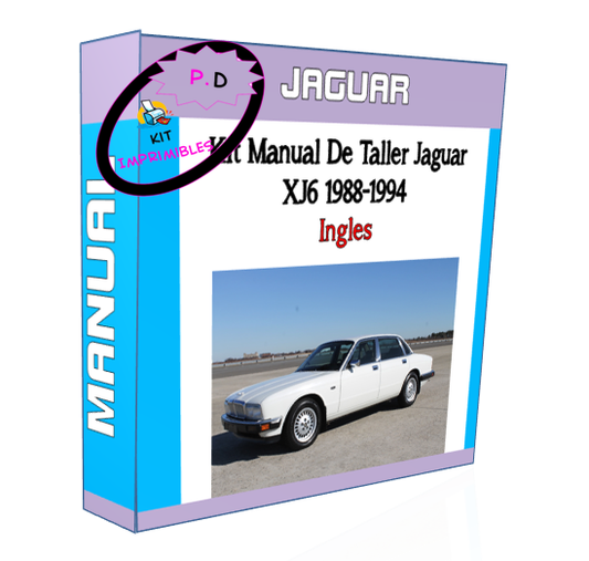 Manual De Taller Jaguar Xj6 1988-1994 Ingles