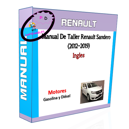 Manual De Taller Renault Sandero (2012–2019) Ingles