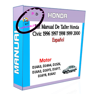 Manual Taller Honda Civic 1996 1997 1998 1999 2000 Español