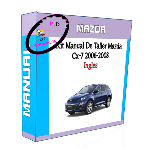 Manual De Taller Mazda Cx-7 2006-2008 Ingles