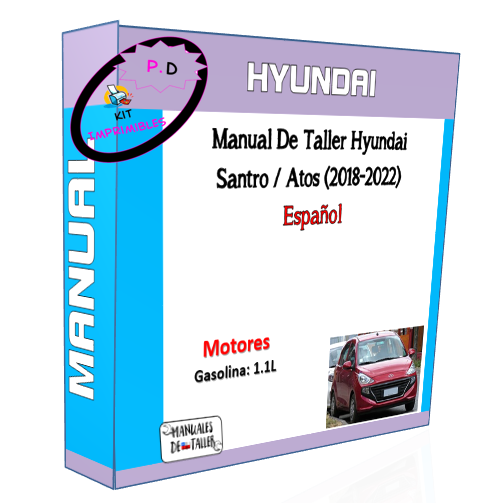Manual De Taller Hyundai Santro / Atos (2018-2022) En Español