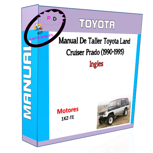 Manual De Taller Toyota Land Cruiser Prado (1990-1995) Ingle