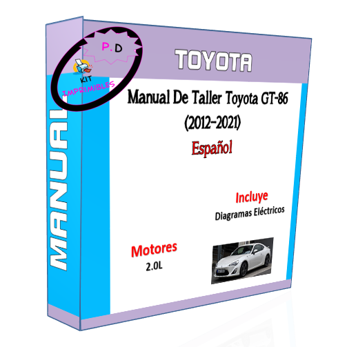 Manual De Taller Toyota GT-86 (2012–2021) En Español