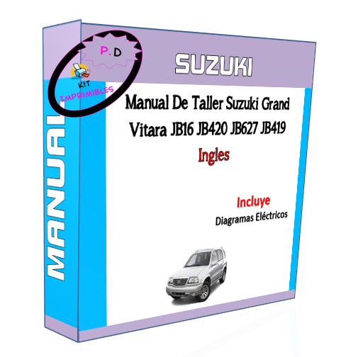 Manual De Taller Suzuki Grand Vitara JB16 JB420 JB627 JB419