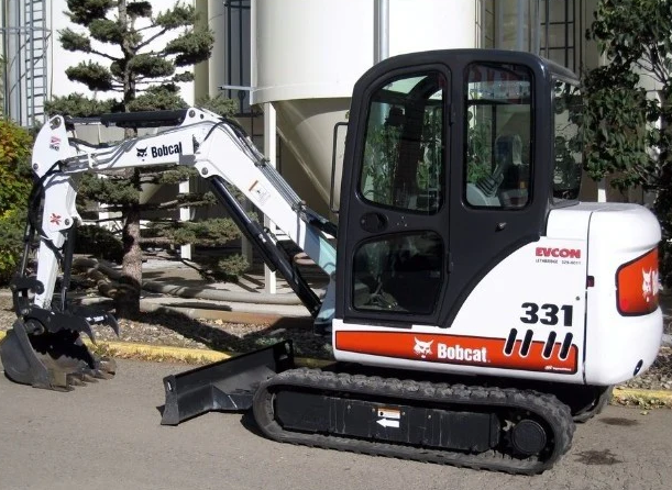 Manual esquemático eléctrico e hidráulico de la miniexcavadora Bobcat 331 331E 334 234313000