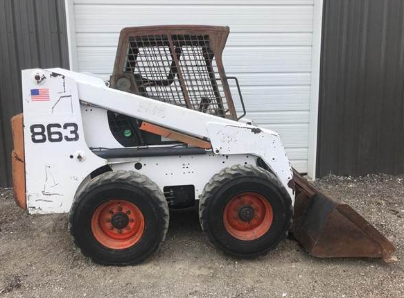 CatBob 863 Skid Steer Loader Service and Repair Manual
