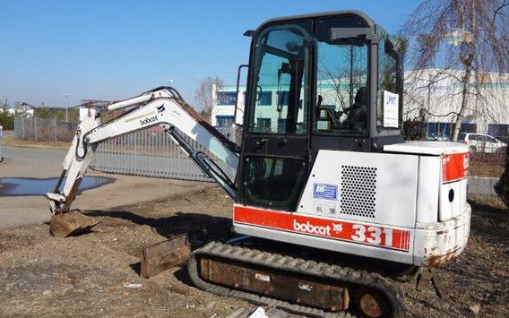 Manual de reparación y servicio del taller de miniexcavadoras Bobcat 331, 331E, 334