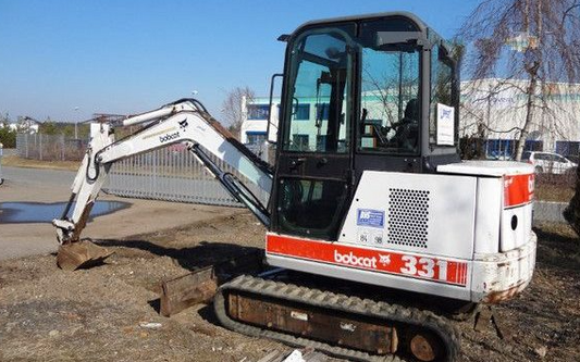 Manual de reparación y servicio del taller de miniexcavadoras Bobcat 331, 331E, 334