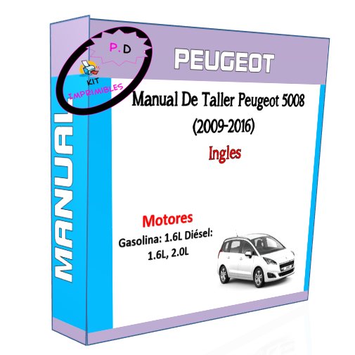 Manual De Taller Peugeot 5008 (2009-2016) Ingles