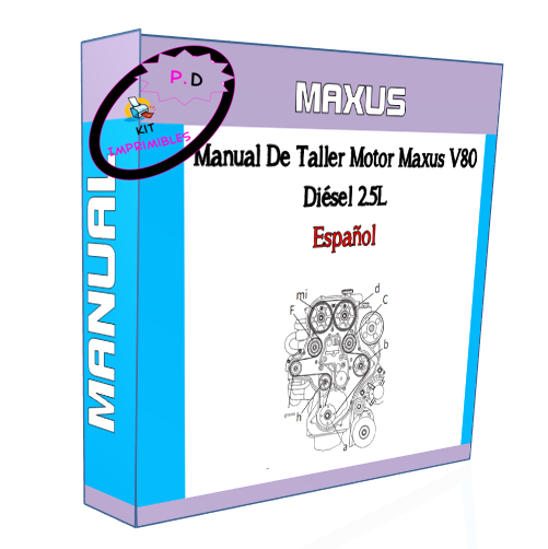 Manual De Taller Motor Maxus V80 Diésel 2.5L En Español