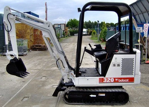 Manual de reparación y servicio de miniexcavadora Bobcat X320/322