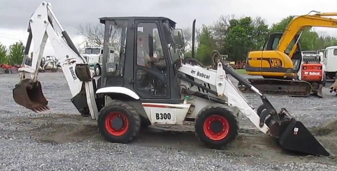 Manual de piezas de retroexcavadora Bobcat B300 571311001 y superiores