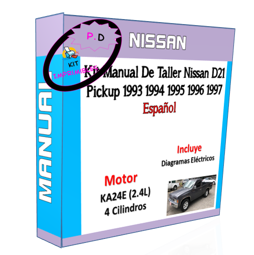 Manual De Taller Nissan D21 Pickup 1993 1994 1995 1996 1997