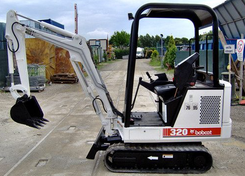 Manual de reparación y servicio del taller de miniexcavadoras Bobcat 320, 320l