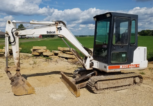 Manual de servicio y reparación de excavadora Bobcat 231 508912001