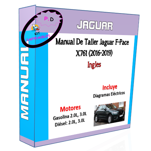 Manual De Taller Jaguar F-Pace X761 (2016-2019) Ingles