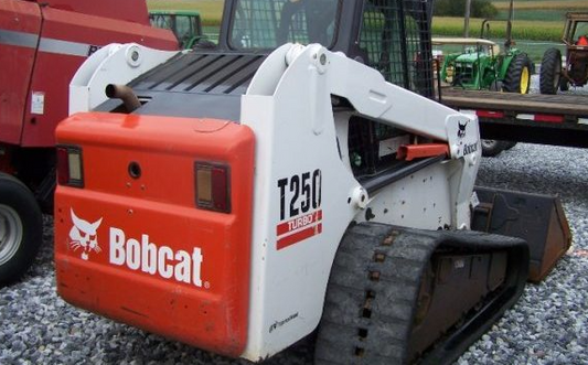 Manual de reparación y servicio del cargador de cadenas de alto caudal Bobcat T250 Turbo