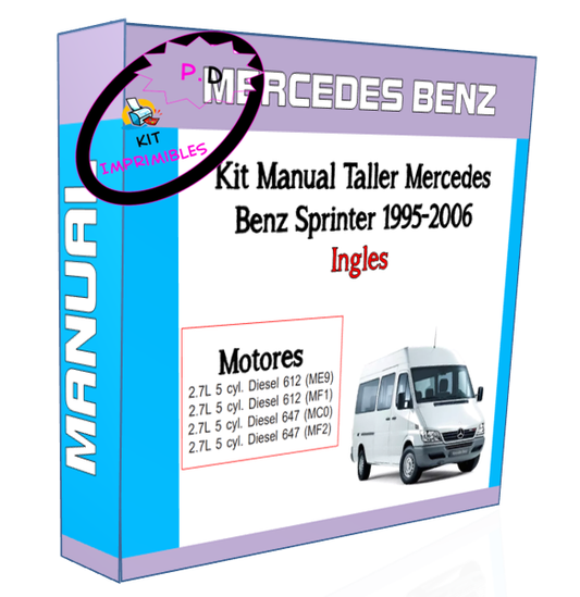 Manual De Taller Mercedes Benz Sprinter 1995-2006 Ingles