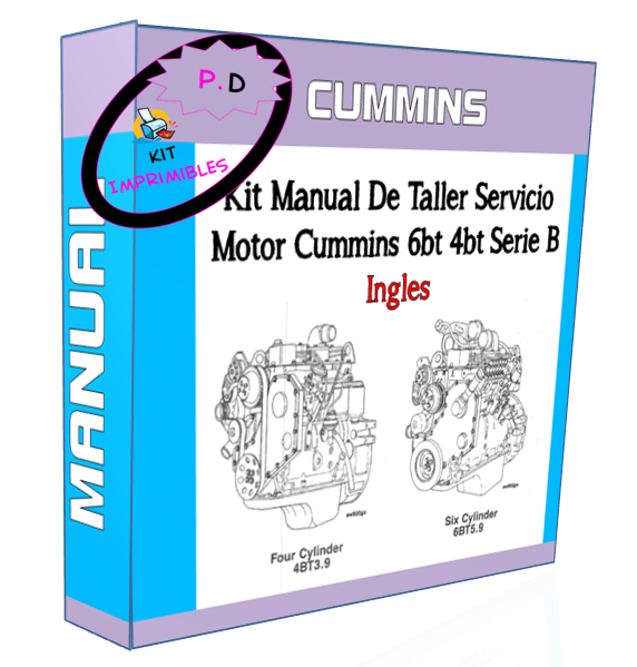 Manual De Taller Servicio Motor Cummins 6bt 4bt Series B