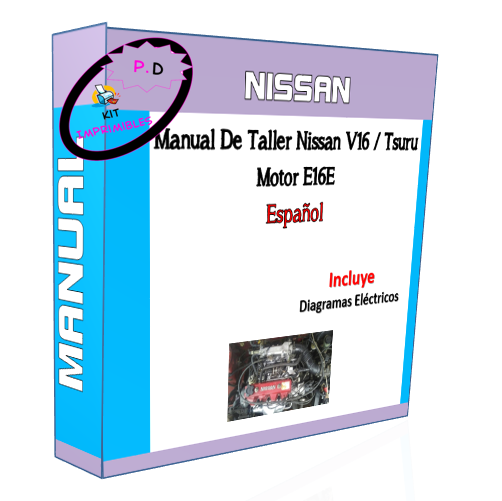 Manual De Taller Nissan V16 / Tsuru Motor E16E Español